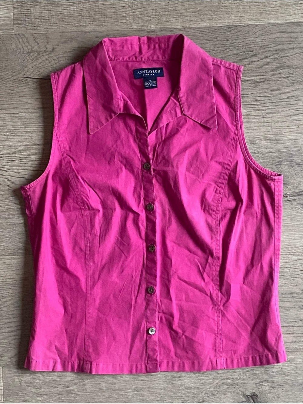 Ann Taylor Button Down Tank
